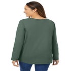 Perfect Long-Sleeve V-Neck Tee image number 1