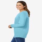 Perfect Long-Sleeve V-Neck Tee image number 2