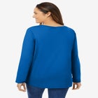 Perfect Long-Sleeve V-Neck Tee image number 1