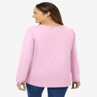 Perfect Long-Sleeve V-Neck Tee image number 1