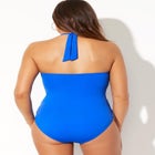V-Neck Halter One Piece Swimsuit image number null