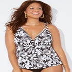Loop Strap Tankini Top image number null