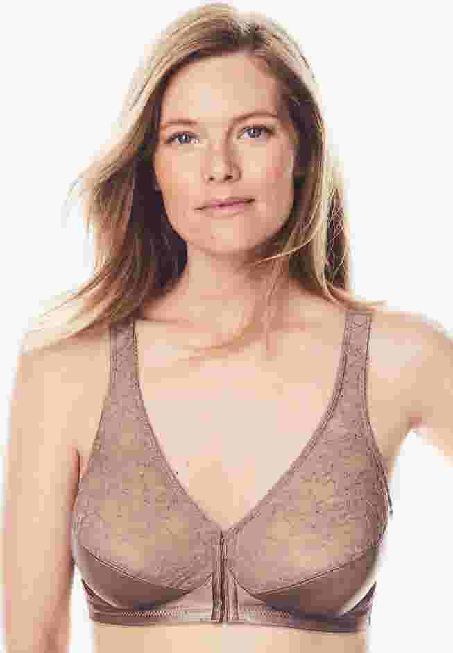 Front-Close Lace Wireless Posture Bra 5100565 image number 0