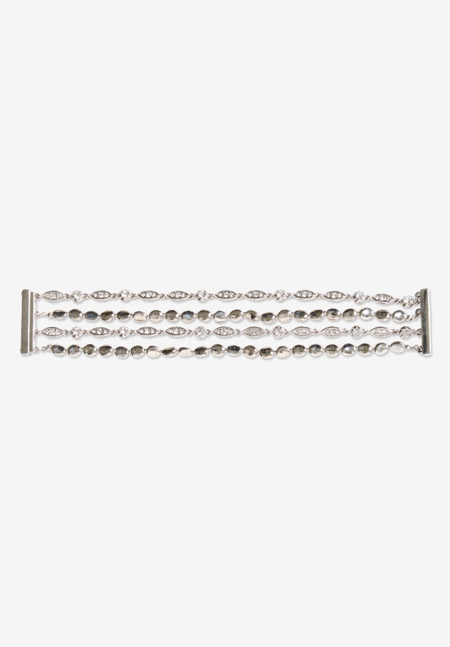 Four Row Beaded Bracelet image number null