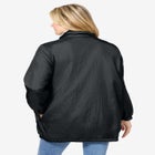Fleece Nylon Reversible Jacket image number 1