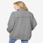 Fleece Nylon Reversible Jacket image number 3