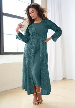 Plus Size Jacket Dresses | Roaman's Plus Size Jacket Dresses | Roaman's