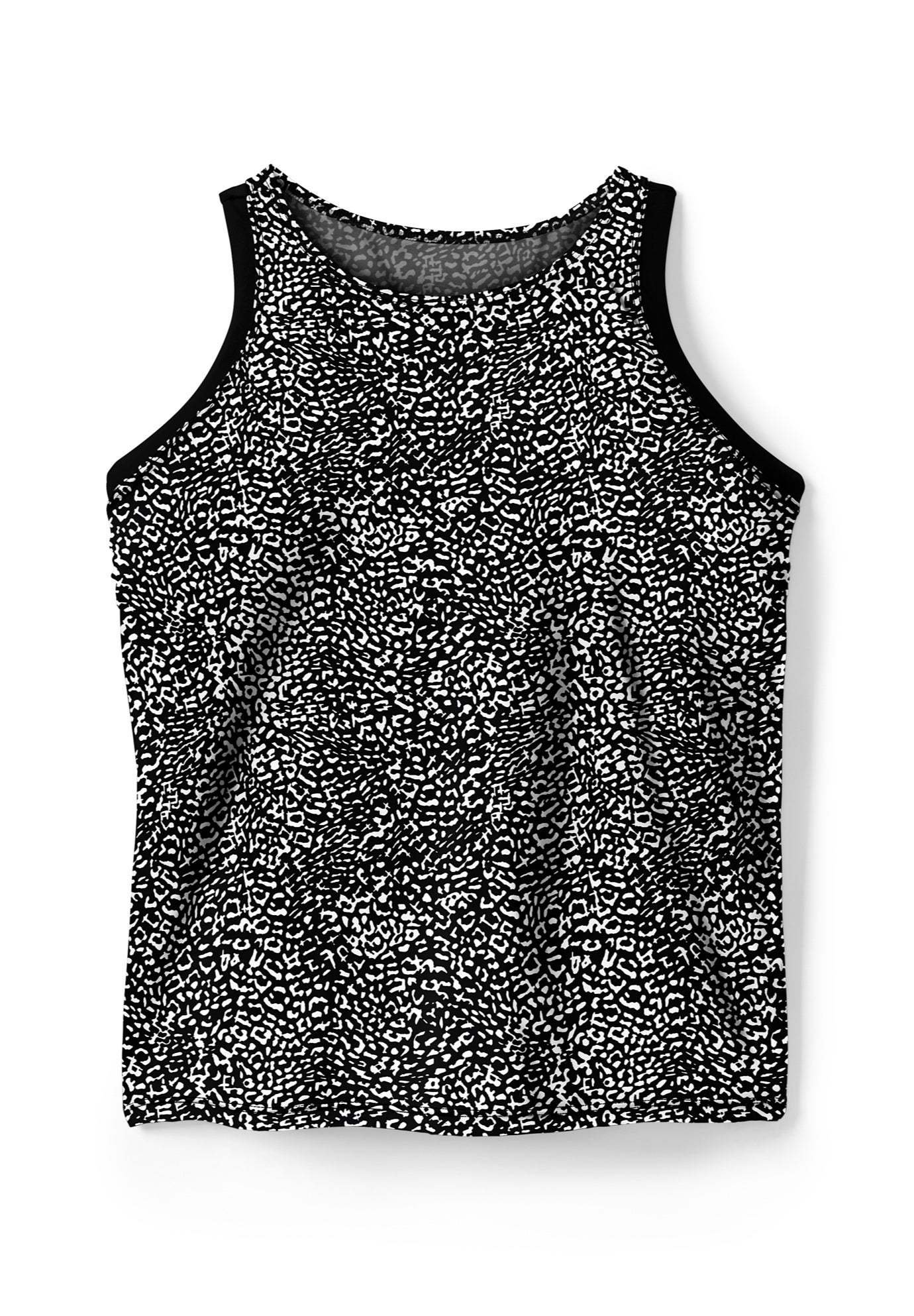 Longer-Length Racerback Tankini Top image number 3