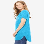 Marled V-Neck Tunic image number null