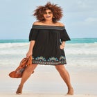 Off-The-Shoulder Cover Up image number null