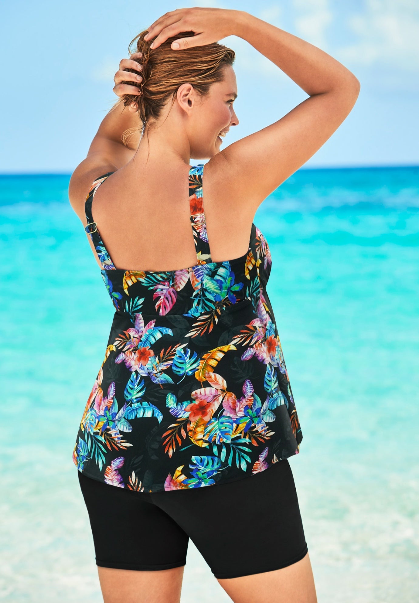 Flowy Tankini Top image number 1