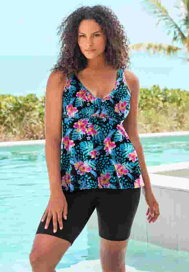 Flowy Tankini Top image number 0