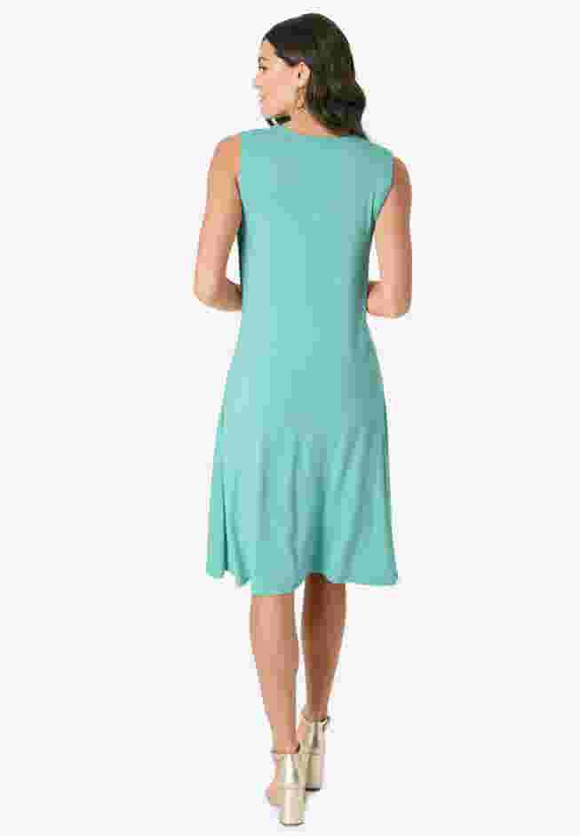 Two-Pocket Swing Tank Dress image number 1
