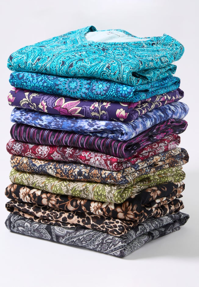 Suprema&reg; 3/4 Sleeve V-Neck Tee image number 6