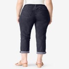 Plus Size Classic Stretch Boyfriend Jean image number null