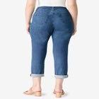 Plus Size Classic Stretch Boyfriend Jean image number null