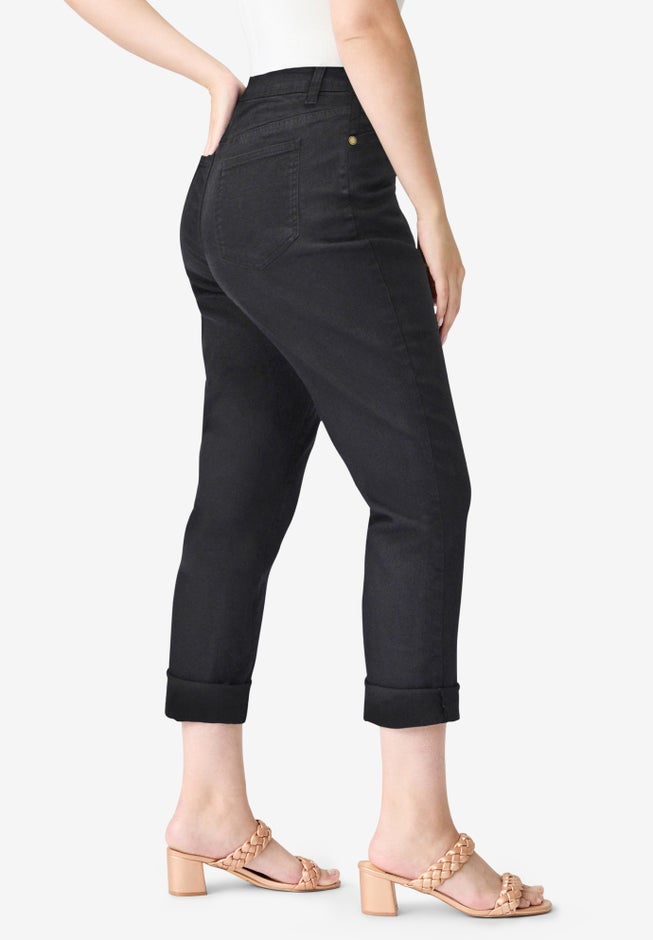 Plus Size Classic Stretch Boyfriend Jean image number 2
