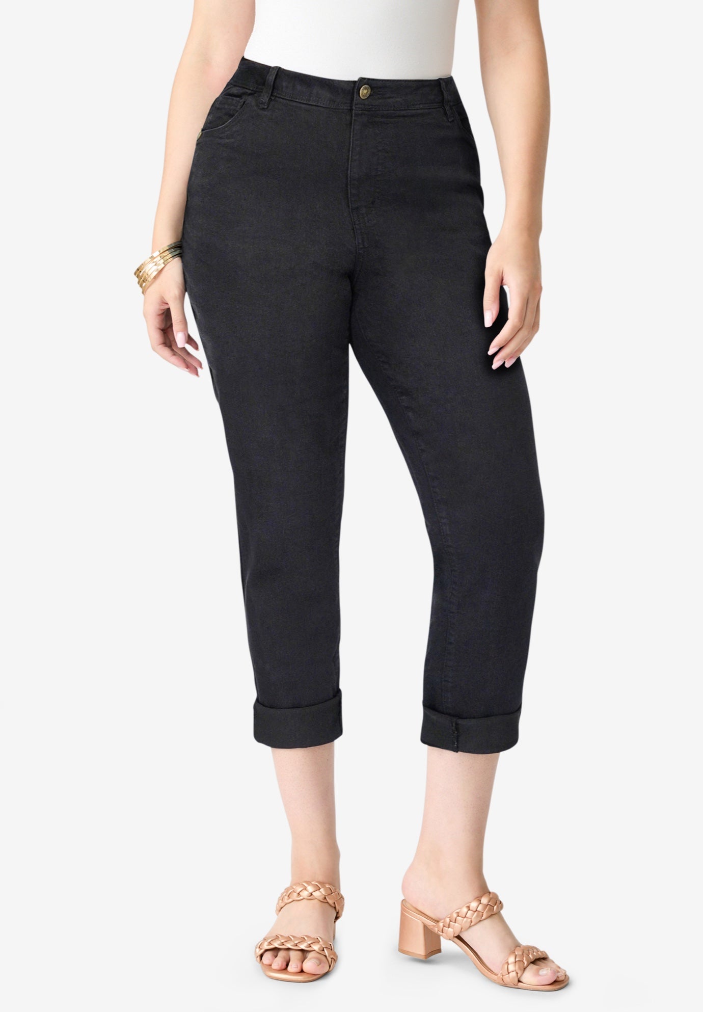 Plus Size 24/7 Stretch Boyfriend Jean image number 0