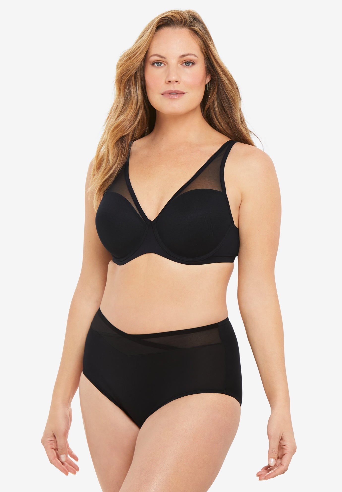 Leading Lady® The Jolene Perfect Plunge Underwire Bra image number 0