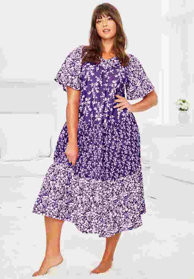 Tiered Print Lounger image number 0