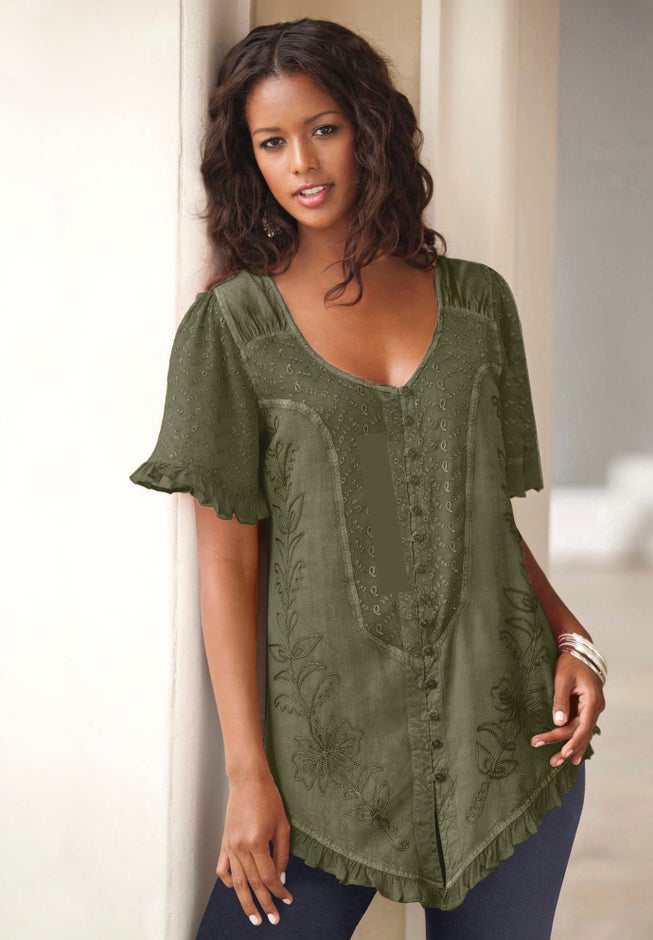 Acid Wash Tunic image number 0