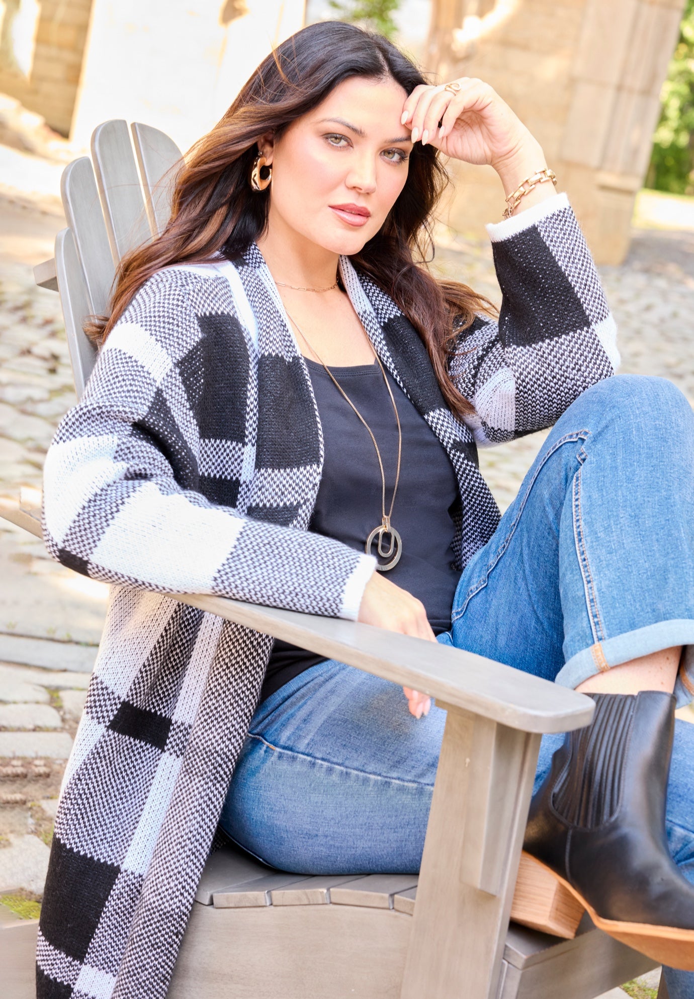 Country Village Sweater Cardigan image number 0