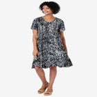 Short Crinkle Dress image number null