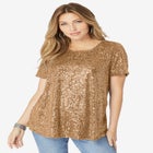 Sequined Swing Tee image number null