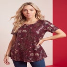 Plus Size Sequin Swing Tee image number 0