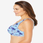 3-Pack Front-Close Cotton Wireless Bra image number null