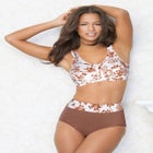 3-Pack Front-Close Cotton Wireless Bra image number null