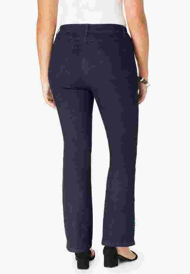 Embroidered Bootcut Jean image number 1