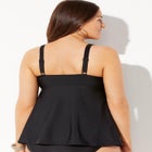 Plunge Flared Tankini Top image number null