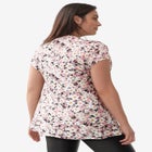 V-Neck Tunic With Gathered Bodice image number null