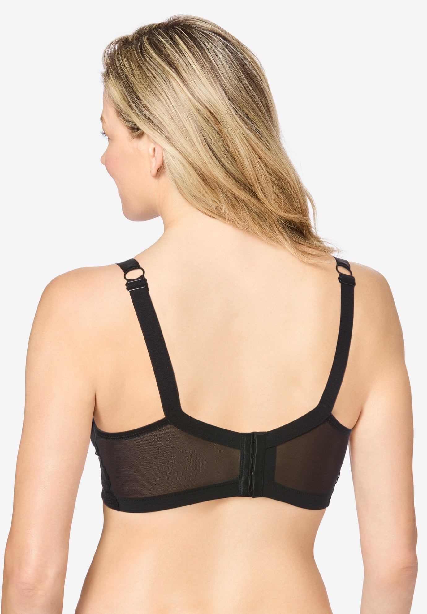 Stay-Cool Wireless Wicking T-Shirt Bra image number 1