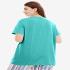 V-Neck Sleep Tee  image number null