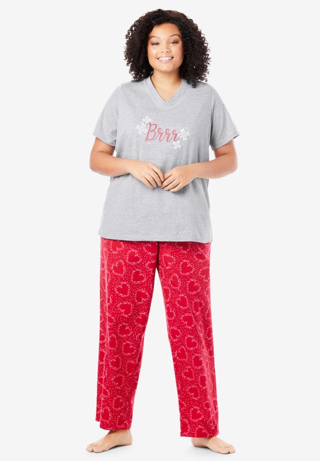 V-Neck Sleep Tee  image number 0