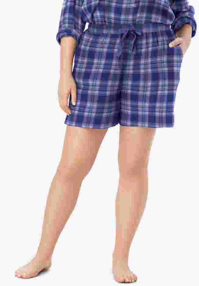Flannel Pajama Short image number 0