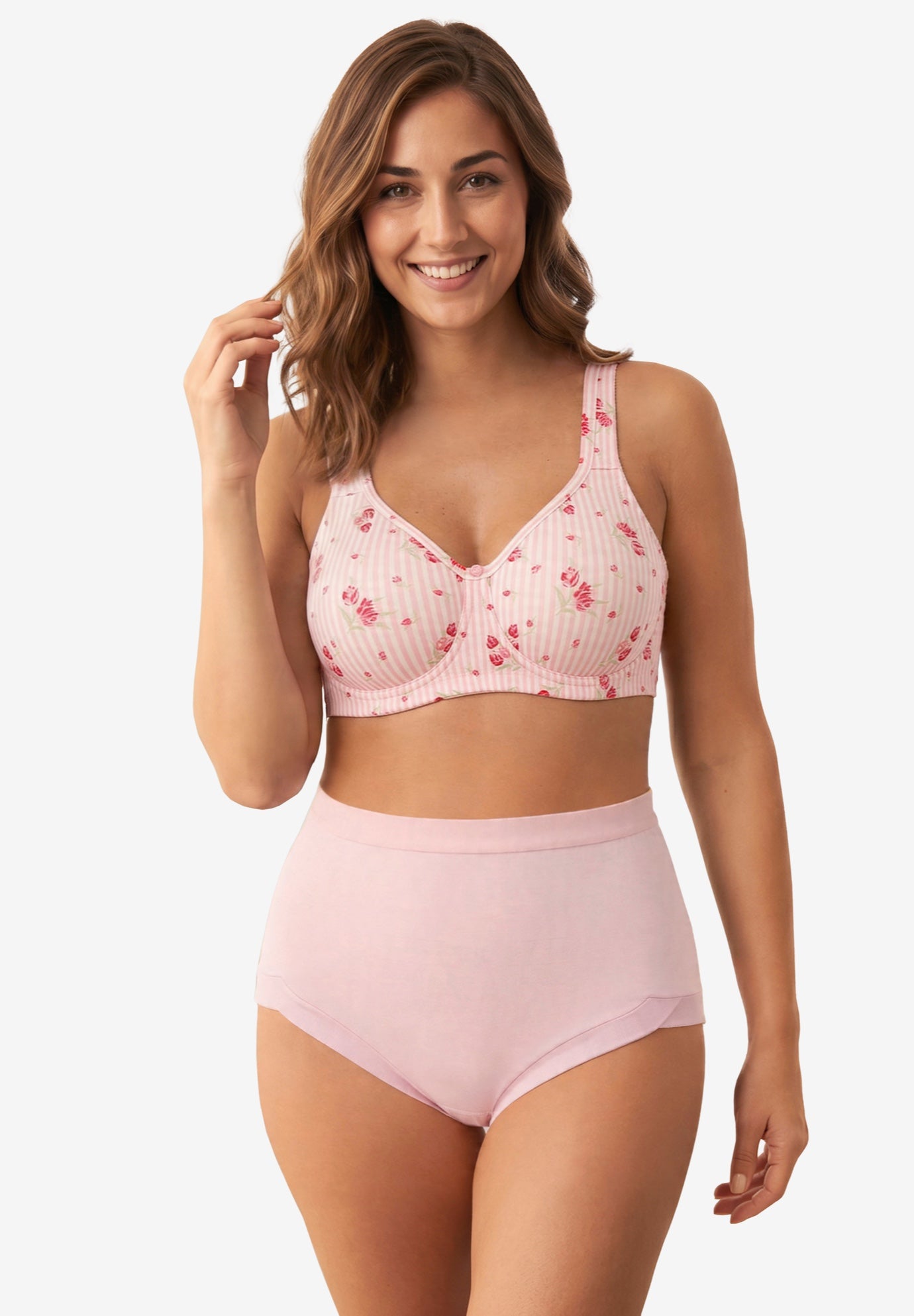 Underwire Microfiber T-Shirt Bra image number 0