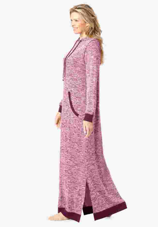 Marled Hoodie Sleep Lounger  image number 2