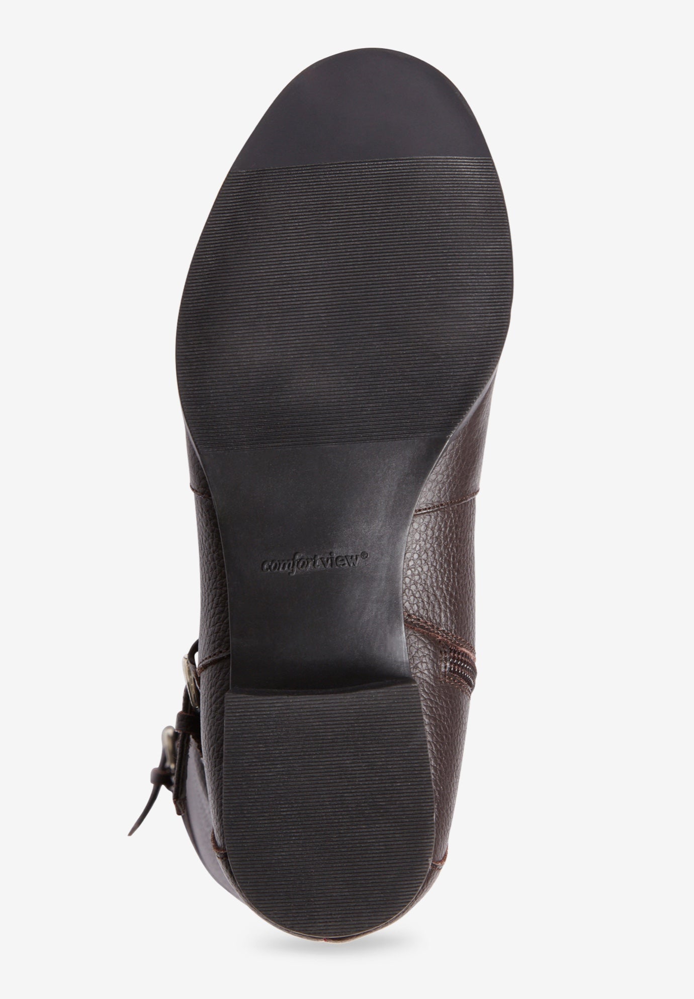 The Janis Tall Wide Calf Leather Boot By Comfortview image number 2
