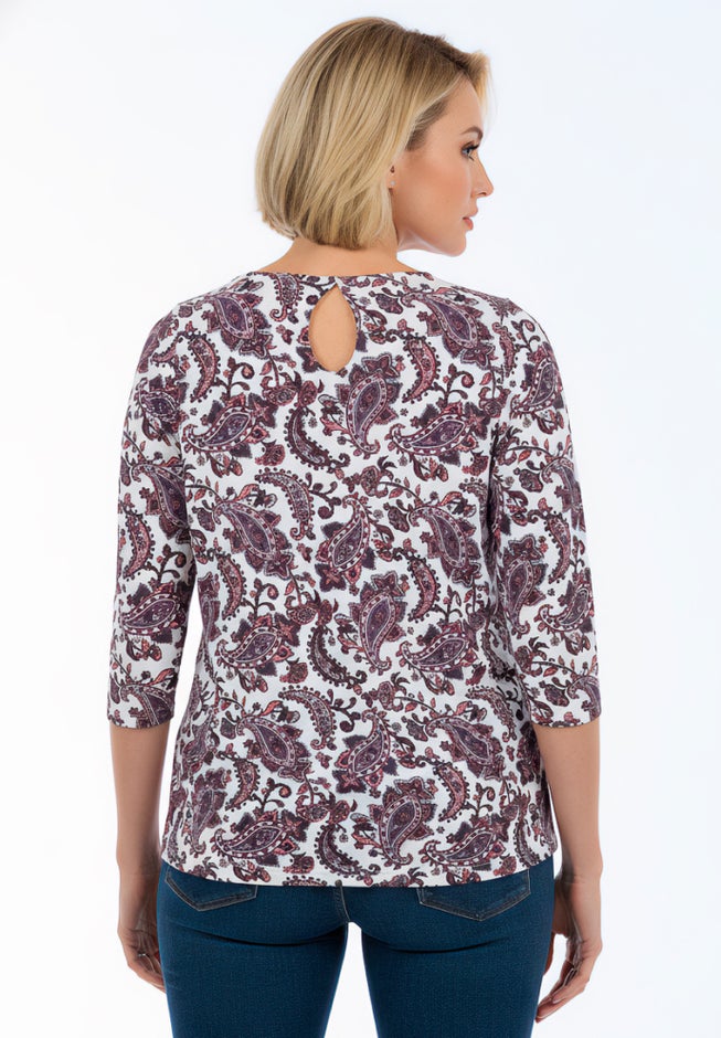 Ultimate Three Quarter Sleeve Swing Tee image number 1