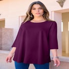 Ultimate Three Quarter Sleeve Swing Tee image number null