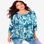 Ultimate Three Quarter Sleeve Swing Tee image number null