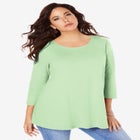 Ultimate Three Quarter Sleeve Swing Tee image number null