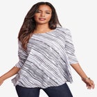 Ultimate Three Quarter Sleeve Swing Tee image number null