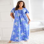 Long Pintuck Knit Gown image number null