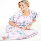 Long Pintuck Knit Gown image number null