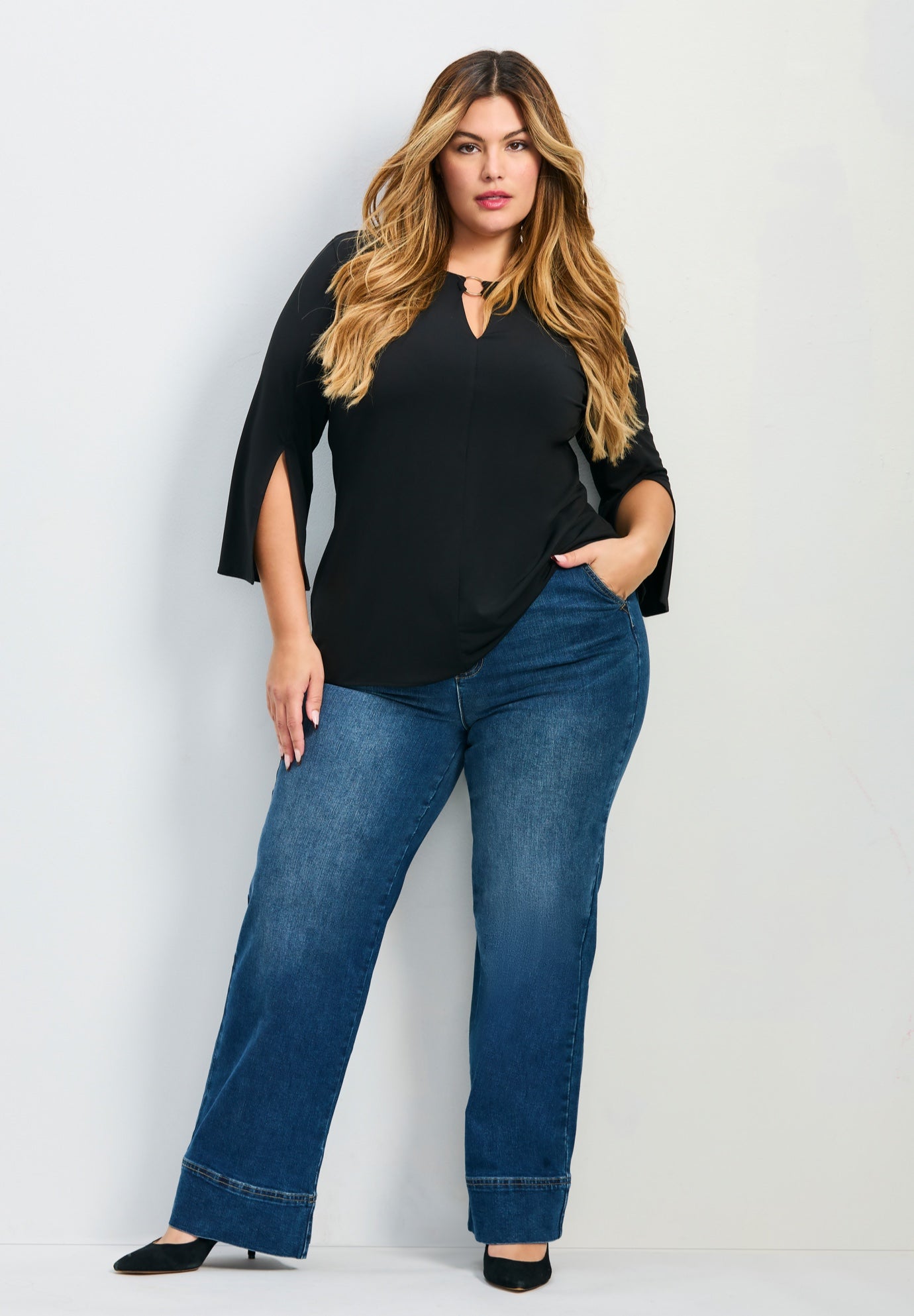 Kira Wide Leg Jean image number 0