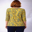 Stretch Cotton Scoop Neck Tee image number null